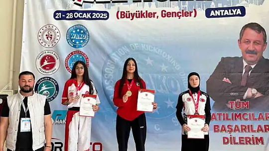 Kayseri Spor A.Ş., Antalya'dan 6 madalya ile döndü