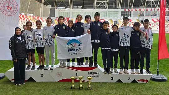 Kayseri Spor A.Ş. Karaman'dan madalyalar ile döndü