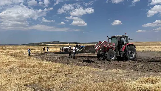 Kayseri Tomarza'da 2 günde 4 ekili arazide yangın çıktı