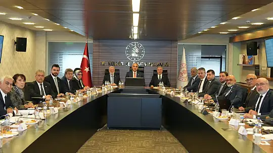 Kayseri Turizm Master Planı, Bakan Ersoy'a sunuldu