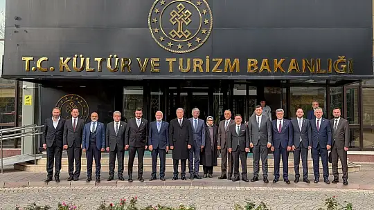 Kayseri Turizm Master Planı, Bakan Ersoy'a sunuldu