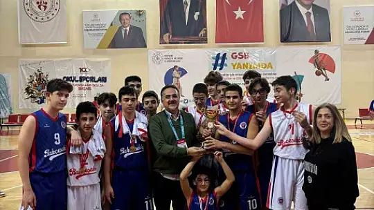 Kayseri U-14 Erkekler Basketbol Ligi sona erdi