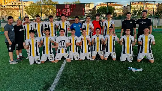 Kayseri U-17 Liginde Play-Off final heyecanı