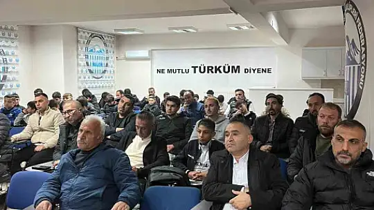 Kayseri U14 Ligi fikstür çekimi yapıldı