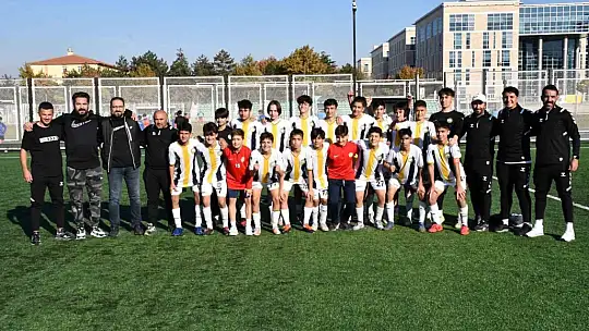 Kayseri U14 Ligi'nde şampiyonlar belli oldu