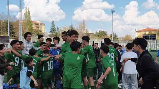 Kayseri U15 Liginde şampiyonlar belli oldu