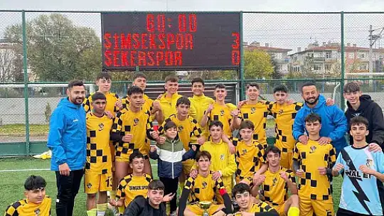 Kayseri U16 Liginde şampiyonlar belli oldu