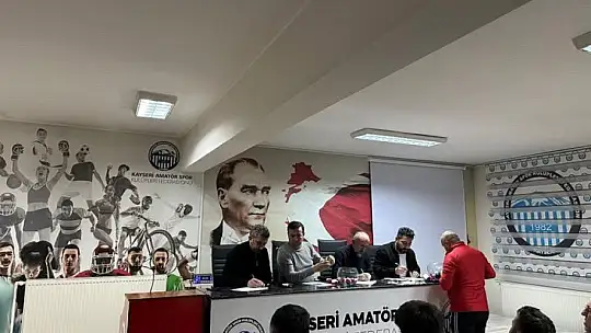 Kayseri U17 Ligi fikstür çekimi yapıldı