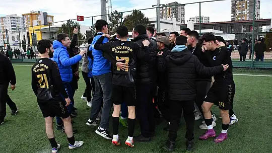 Kayseri Ülküspor lideri devirdi