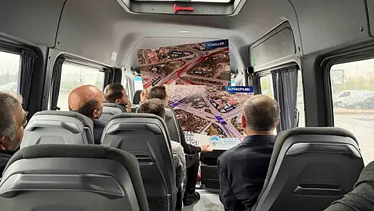 Kayseri'ye trafiği rahatlatmak için yeni kavşak