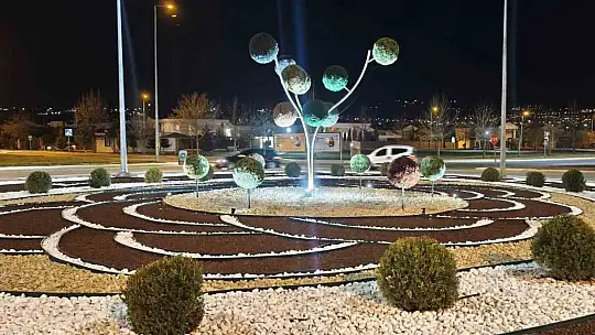Kayseri'yi bahar renklerine bürüyen peyzaj çalışmaları