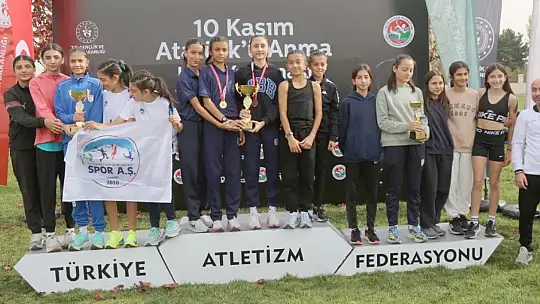 Kayserili atletler, başkentte 4 madalya kazandı