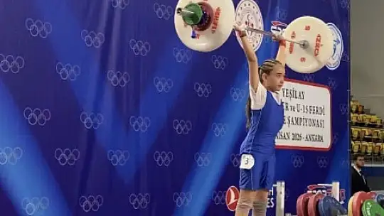 Kayserili haltercilerden önemli dereceler