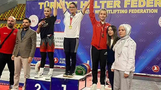 Kayserili haltercilerden önemli dereceler