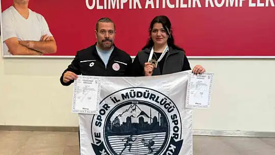 Kayserili sporcu Türkiye Şampiyonu oldu