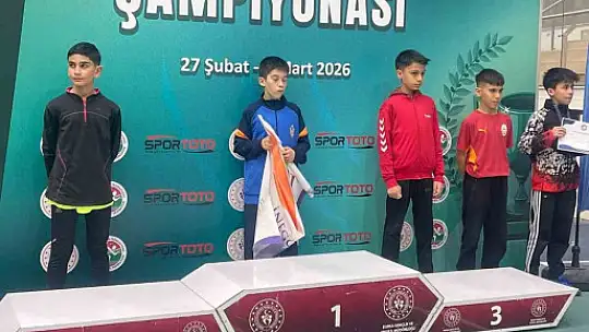 Kayserili sporcu Türkiye üçüncüsü oldu