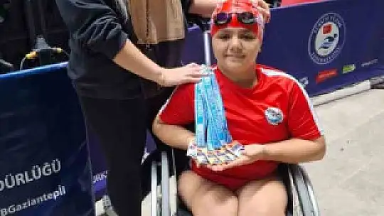 Kayserili sporcudan 6 altın madalya