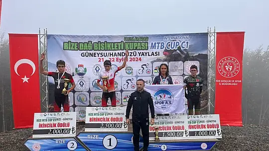 Kayserili sporcular Rize'den 3 madalya ile döndü