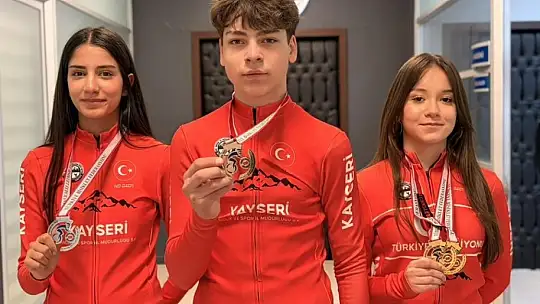 Kayserili sporculardan büyük başarı