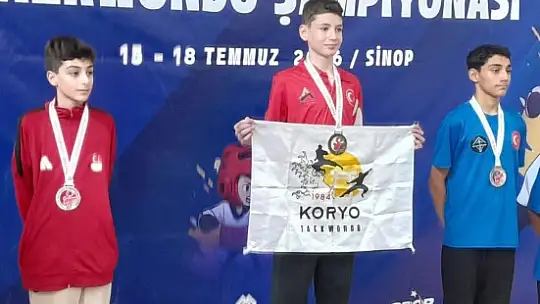 Kayserili sporculardan Türkiye Şampiyonası'nda çifte madalya