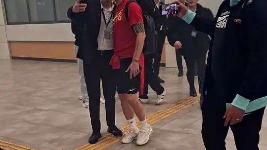Kayserispor'a coşkulu karşılama