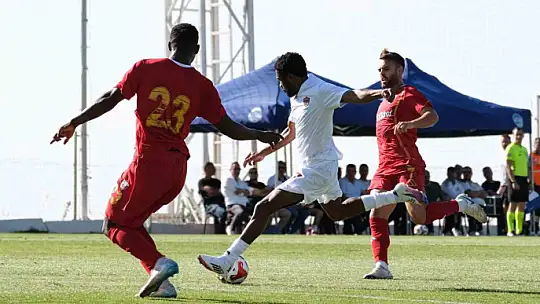 Kayserispor'dan iyi prova