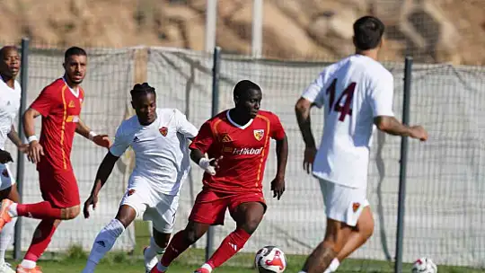Kayserispor'dan iyi prova