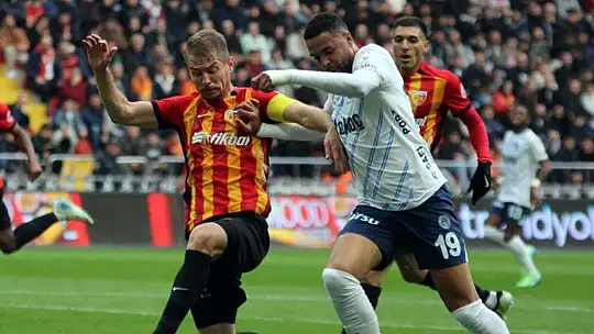 Kayserispor, iç saha maçlarını tamamladı