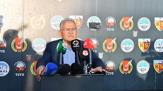 Kayserispor Onursal Başkanı Büyükkılıç: 'Kayserispor bu şehrin değeridir'