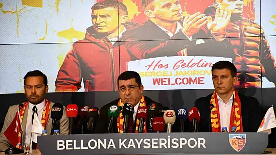 Kayserispor, Sergej Jakirovic ile 1.5 yıllık sözleşme imzaladı
