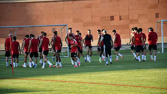Kayserispor, Sivasspor maçı hazırlıklarına başladı