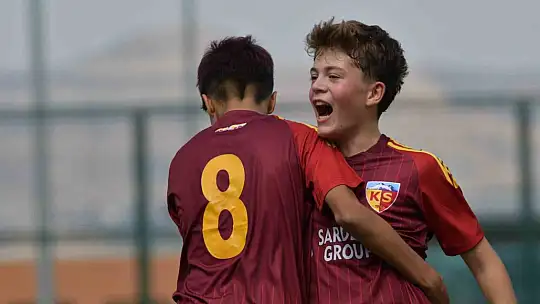 Kayserispor U14 takımı 2'de 2 yaptı
