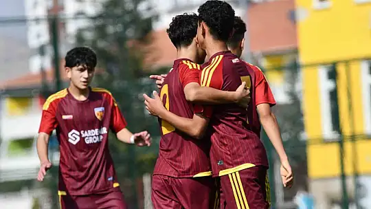 Kayserispor U15 evinde farklı kazandı