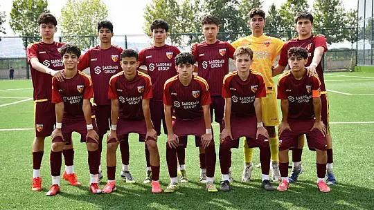 Kayserispor U15 evinde farklı kazandı