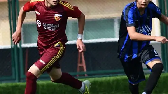 Kayserispor U15 evinde farklı kazandı