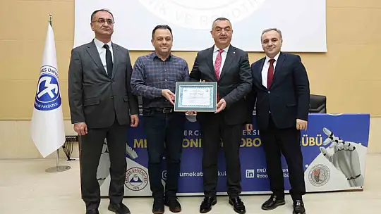 KAYSO Başkanı Büyüksimitci, ERÜ öğrencileri ile buluştu