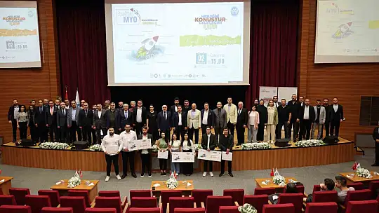 KAYÜ 'StartUpMYO' Girişimcilik Yarışması'nda ödüller sahiplerini buldu