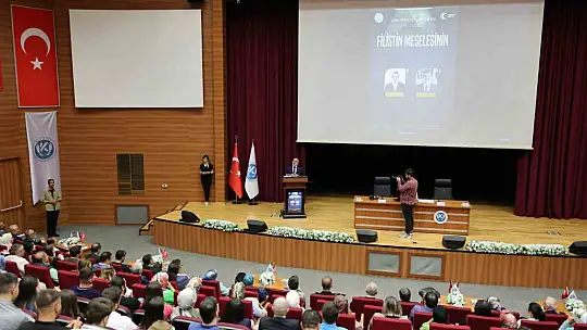 KAYÜ'de, 'İngiliz Hristiyan Siyonizmi ve Filistin Meselesinin Oluşumu' konulu konferans düzenlendi