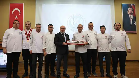 KAYÜ'de geleceğin mutfak şefleri ve aşçilari önlüklerini giydi