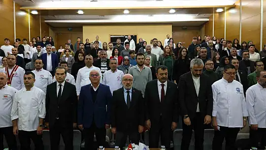 KAYÜ'de geleceğin mutfak şefleri ve aşçilari önlüklerini giydi
