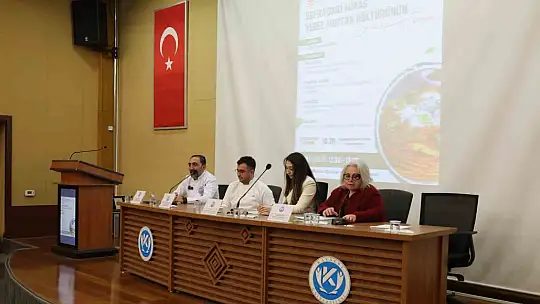 KAYÜ'de Türk Mutfağı Haftası etkinliği gerçekleştirildi