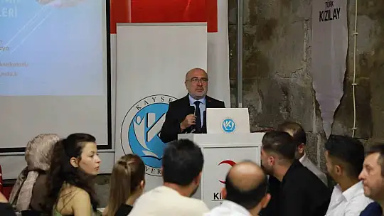 KAYÜ'den 'Bilim Kafe' etkinliği