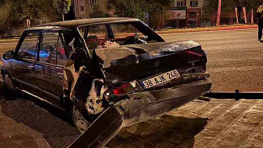 Kazaya karışan engelli ve alkollü sürücüye 65 bin TL cezai işlem uygulandı