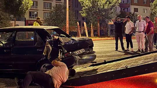 Kazaya karışan engelli ve alkollü sürücüye 65 bin TL cezai işlem uygulandı