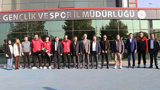 Kenan Eren Kahraman'dan Ali İhsan Kabakcı'ya ziyaret