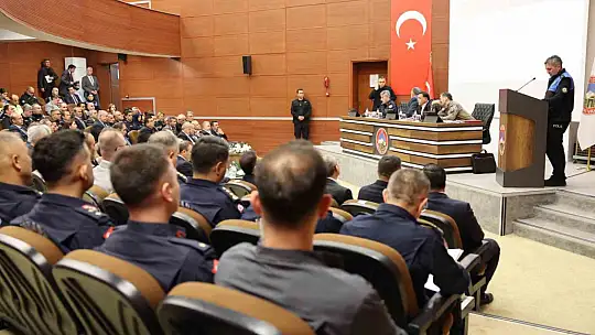 Kent Güvenlik Danışma Kurulu Vali Çiçek başkanlığında toplandı