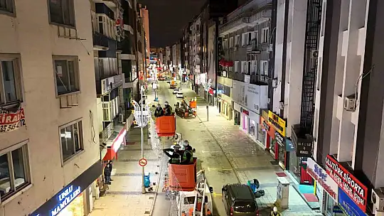 Kent merkezini aydınlatacak LED dönüşüm çalışmaları başladı