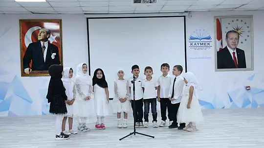 Kentin 6'ncı üniversitesi KAYMEK'ten sosyal yaşam merkezlerinde yaz dönemi kapanış programı