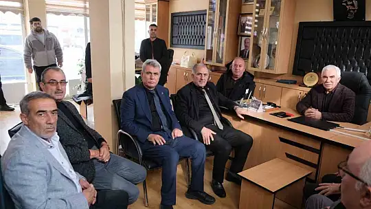 KESOB'dan Tomarza Esnaf Odası'na hayırlı olsun ziyareti