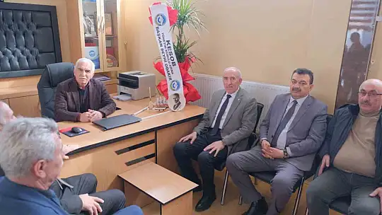 KESOB'dan Tomarza Esnaf Odası'na hayırlı olsun ziyareti